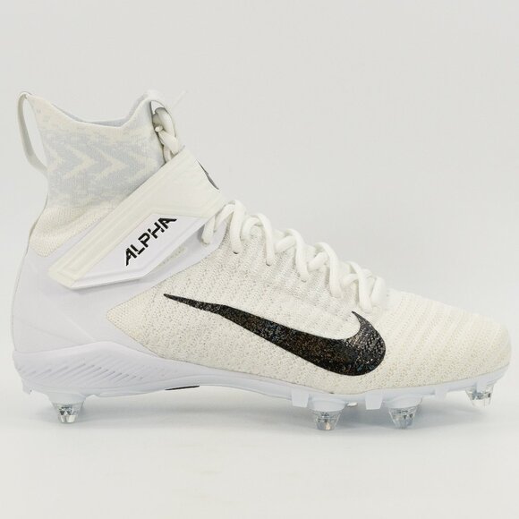 Nike Alpha Menace Elite 2 Detachable Promo White CI1530-100 Football Cleats